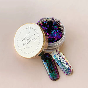 Koko & Claire Wind - Chameleon Flakes / Chrome Pigment